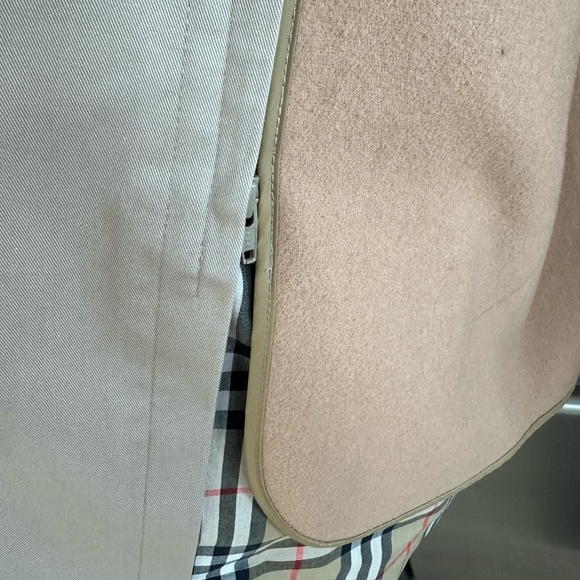 Original Burberry wool lined trench coat 44R - Picture 6 of 10